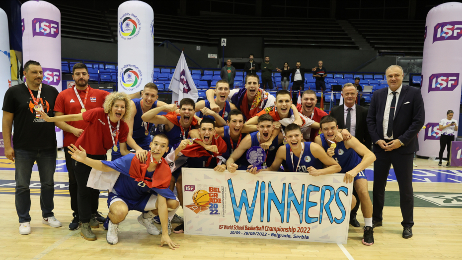 Српски средњошколци шампиони света у кошарци