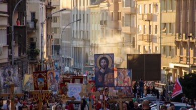 Јуче на Литији у Београду преко 100.000 људи (видео)