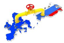 Проток гаса ка истоку Европе преко гасовода Јамал на нули