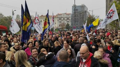 Београд: Протест радника Поште Србије у Таковској улици