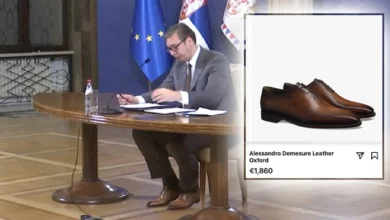 Вучић „бранио Косово“ у ципелама од 1.900 евра