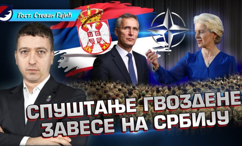 Стеван Гајић: Циљ Запада је да Србију стави иза нове гвоздене завесе (видео)