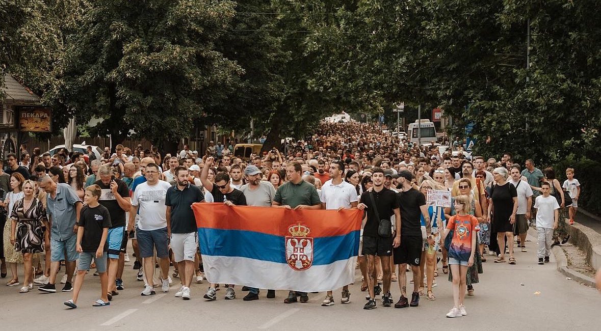 Протест против Рио Тинта у Ваљеву (фото, видео)