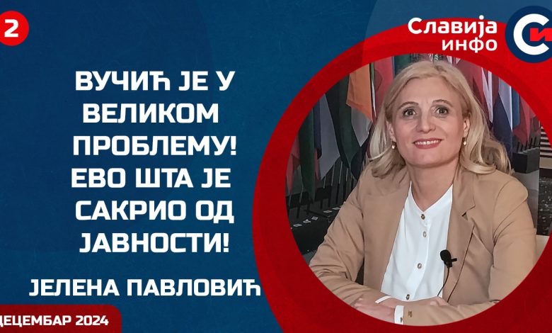 ИНТЕРВЈУ: Јелена Павловић - Ово је Вучић сакрио од јавности! (видео)