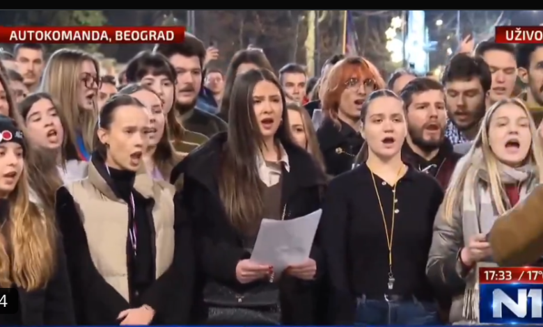 Београд: Ово нећете видети у режимским и окупационим медијима (видео)