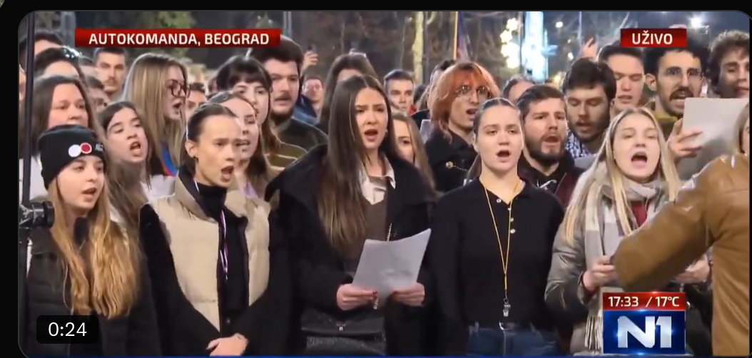 Београд: Ово нећете видети у режимским и окупационим медијима (видео)