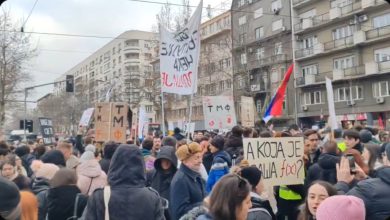 Студенти: Чека вас робија! (видео)