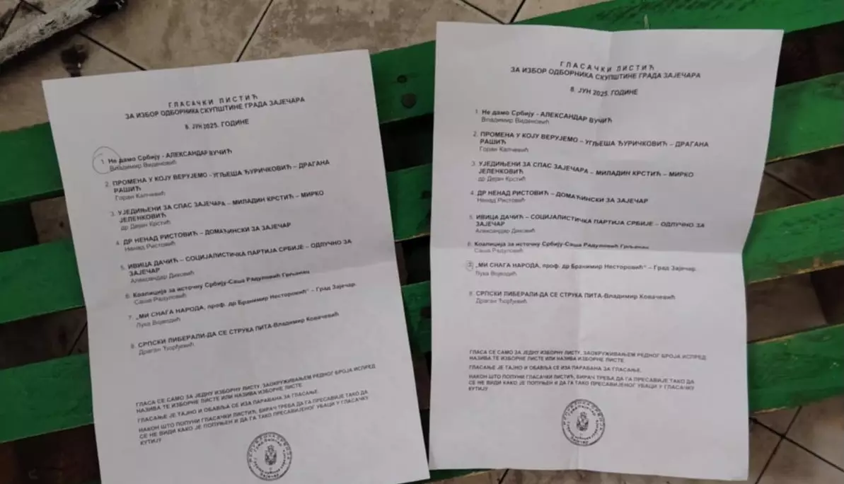 У Зајечару пронађени „затурени“ гласачки листићи два дана после избора