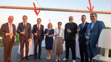 Вучићев министар Немања Старовић испија вино са Вучићевим братом по тати!