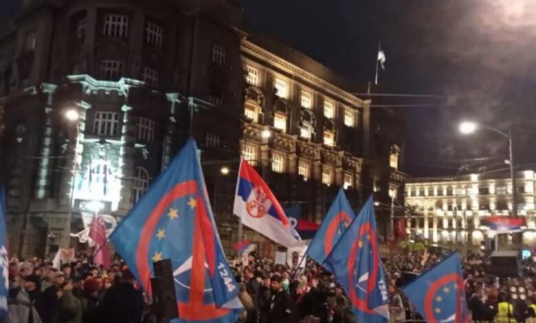 Немачки медији: Све западне државе и ЕУ стоје иза Вучићевог режима, а не иза студената, иако он прича да се „обојеном револуцијом“ у Србији управља из иностранства