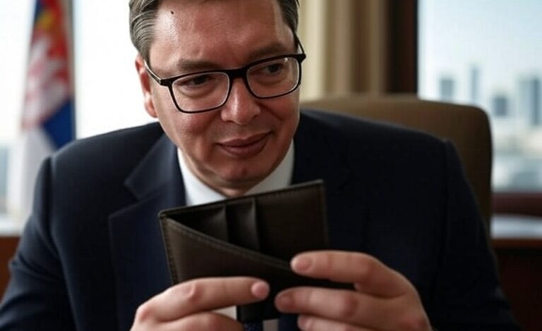 УЦЕЊЕНИ ДЕБИЛАН купује осунећене Рафале док у буџету ускоро неће бити новца за пензије и плате!