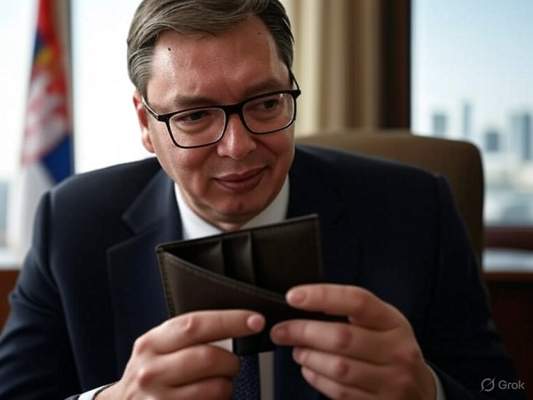УЦЕЊЕНИ ДЕБИЛАН купује осунећене Рафале док у буџету ускоро неће бити новца за пензије и плате!