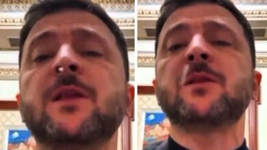 Зеленском усред „обраћања нацији“ из носа излетео кокаин?